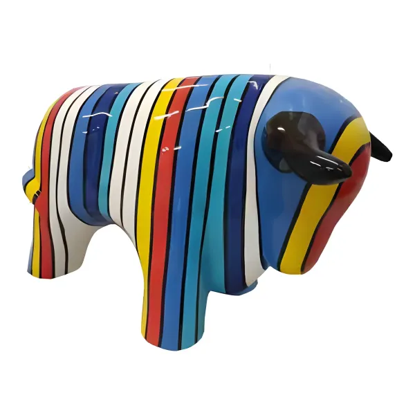 Figura dekoracyjna Byk wym. 29×55cm z żywicy