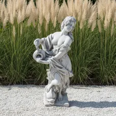 Figura ogrodowa Kobieta z dzbanem duża H: 140cm betonowa