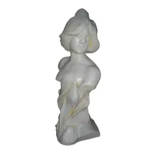Figura dekoracyjna Popiersie klasyczne kobiece H: 55cm z żywicy