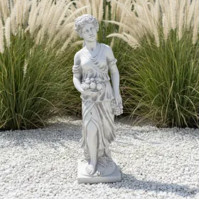 Figura ogrodowa Dziewczyna z winogronem H: 102cm betonowa - zdjęcie 1