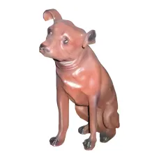 Figura dekoracyjna Pies pinscher H: 30cm z żywicy