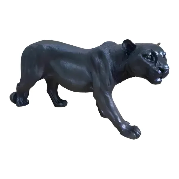 Figura dekoracyjna Pantera wym. 35×85cm z żywicy