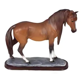 Figura dekoracyjna Koń H: 38cm z żywicy - zdjęcie 2