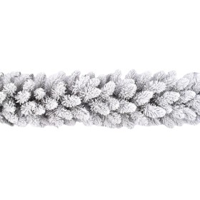 Girlanda jodłowa ośnieżona ścięte końce 200 cm - zdjęcie 1