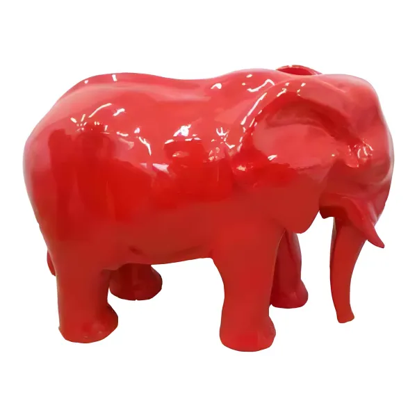 Figura dekoracyjna Słoń wym. 60×81cm z żywicy