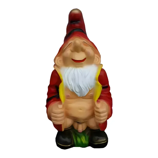 Figura dekoracyjna Krasnoludek H: 65cm z żywicy