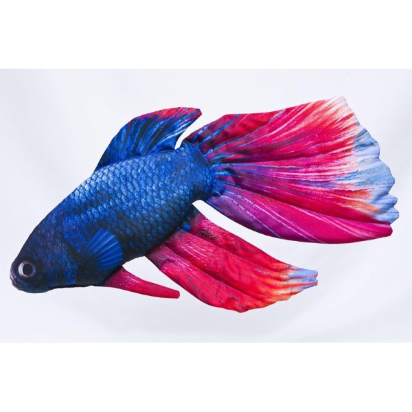Poduszka dekoracyjna ryba Bojownik 53 cm maskotka