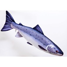 Poduszka dekoracyjna ryba Łosoś 90 cm maskotka