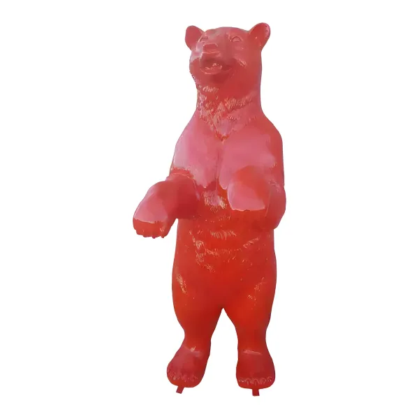 Figura dekoracyjna Niedźwiedź H: 185cm z żywicy