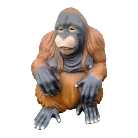 Figura dekoracyjna Orangutan H: 79cm z żywicy - zdjęcie 2