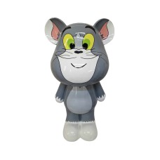 Figura Miś Pop-Art Cartoon Mouse Style szaro-biała wysoki połysk żywica