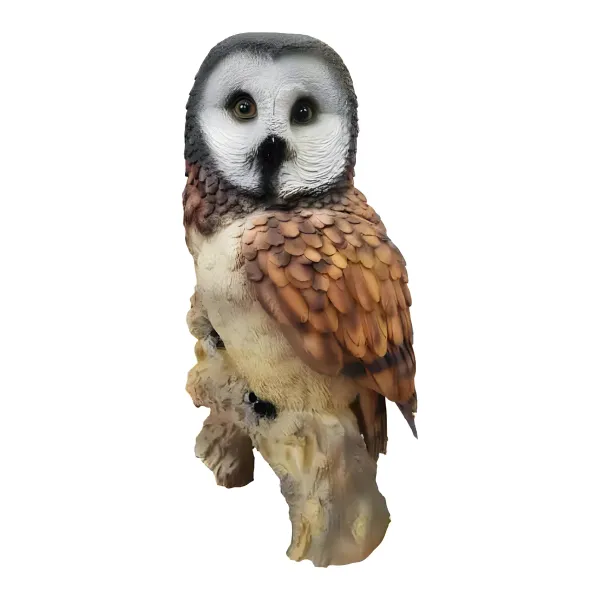Figura dekoracyjna Sowa H: 50cm z żywicy