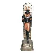 Figura dekoracyjna Anubis H: 172cm z żywicy