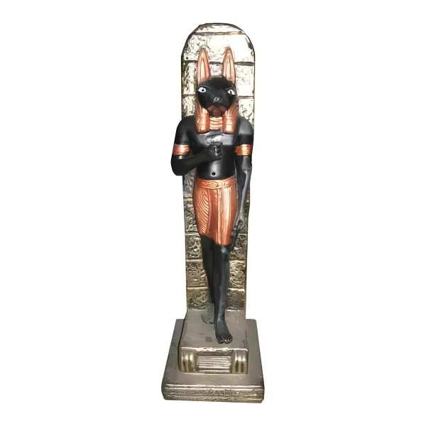 Figura dekoracyjna Anubis H: 172cm z żywicy