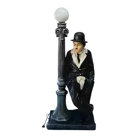 Figura dekoracyjna Chaplin z latarnią H: 70cm z żywicy - zdjęcie 2