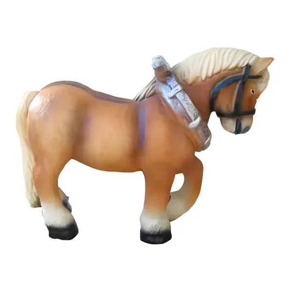 Figura dekoracyjna Koń H: 74cm z żywicy