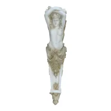 Figura dekoracyjna Kariatyda dekoracyjna H: 130cm z żywicy