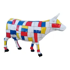 Figura dekoracyjna Krowa wym. 150×220×55cm z żywicy
