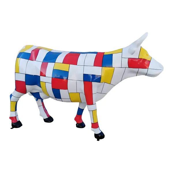 Figura dekoracyjna Krowa wym. 150×220×55cm z żywicy