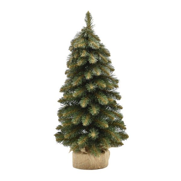 Choinka stożkowa zielona ścięte końce 50 cm