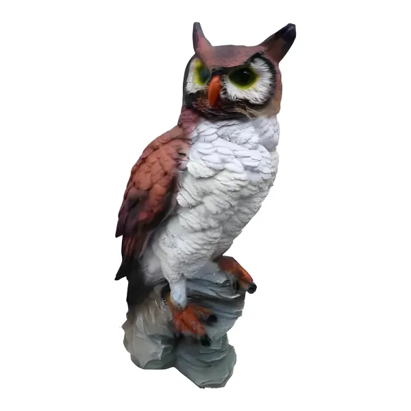 Figura dekoracyjna Sowa H: 38cm z żywicy