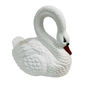Figura ozdobna Łabędź donica duży H: 47 cm ogrodowa - zdjęcie 1