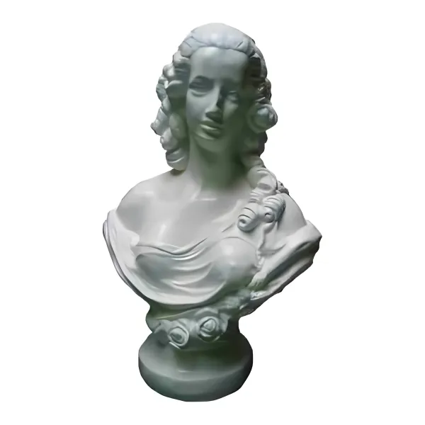 Figura dekoracyjna Popiersie klasyczne kobiece H: 42cm z żywicy