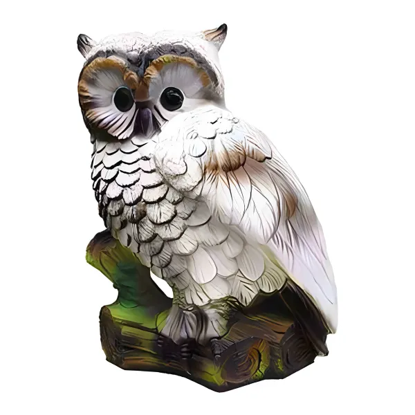 Figura dekoracyjna Sowa H: 51cm z żywicy