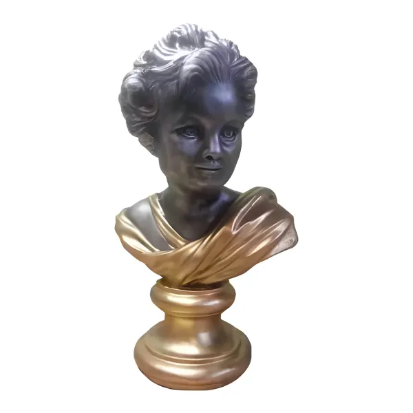 Figura dekoracyjna Popiersie klasyczne kobiece H: 41cm z żywicy