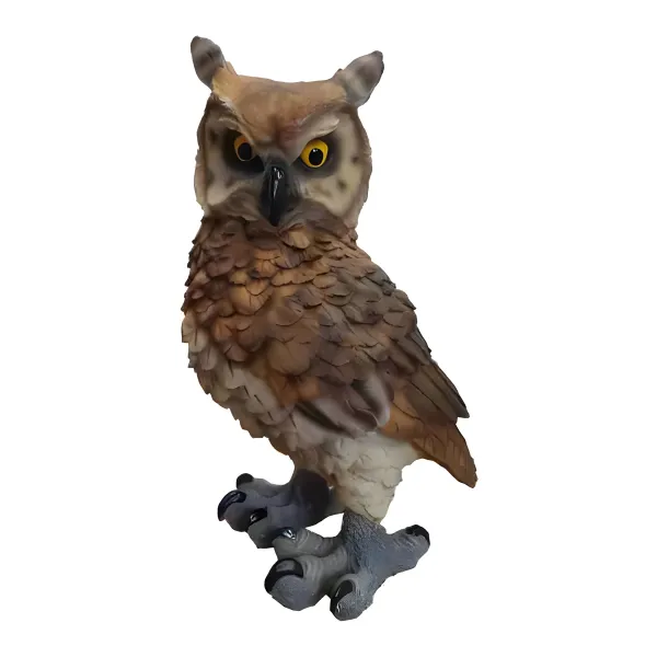 Figura dekoracyjna Sowa H: 45cm z żywicy