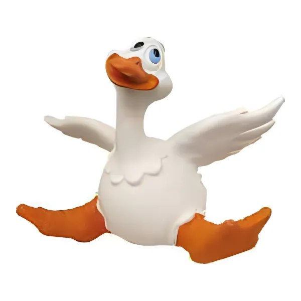 Figura dekoracyjna Gęś H: 40cm z żywicy