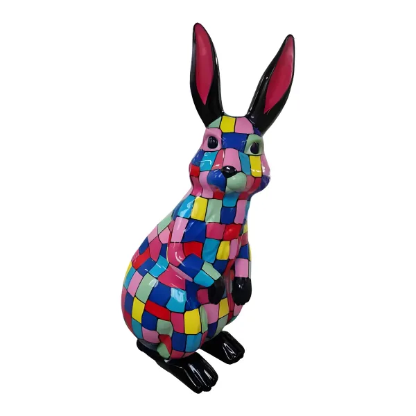 Figura dekoracyjna Królik H: 220cm z żywicy