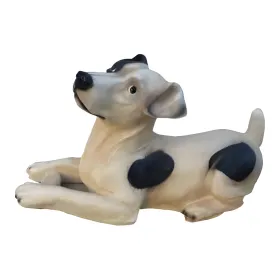 Figura dekoracyjna Pies jack russell terrier leżący wym. 24×40cm z żywicy - zdjęcie 2