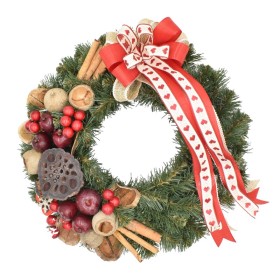 Wianek dekorowany 25 cm ETNO - zdjęcie 1