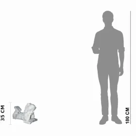 Figura ogrodowa Dziewczyna z książką H: 35cm betonowa - zdjęcie 2
