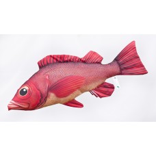 Poduszka dekoracyjna ryba Karmazyn mentela 75 cm maskotka