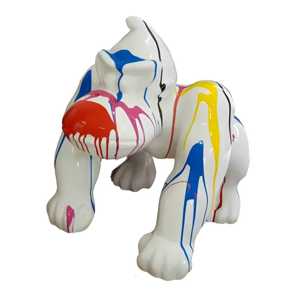 Figura dekoracyjna Goryl H: 70cm z żywicy