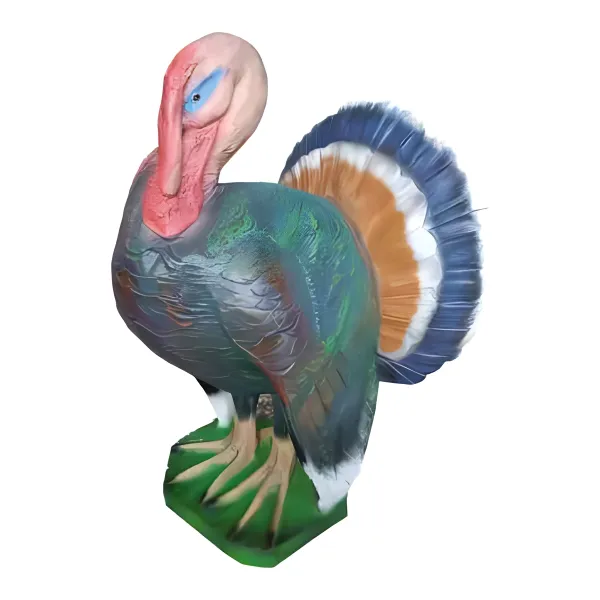 Figura dekoracyjna Indyk wym. 80×60cm z żywicy