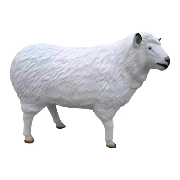 Figura dekoracyjna Owca wym. 80×90cm z żywicy
