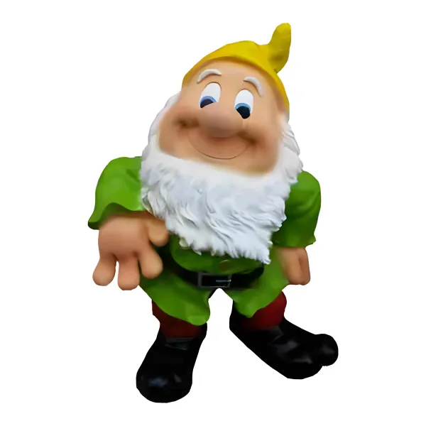 Figura dekoracyjna Krasnoludek H: 57cm z żywicy