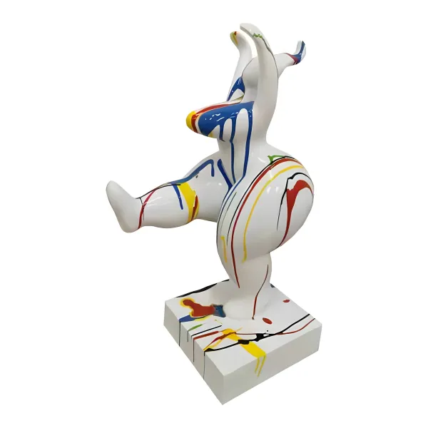Figura dekoracyjna Figura tańcząca H: 85cm z żywicy