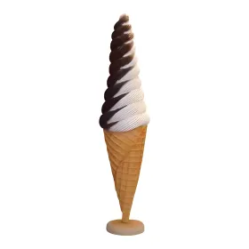 Figura dekoracyjna Lody soft w rożku H: 195cm z żywicy - zdjęcie 2