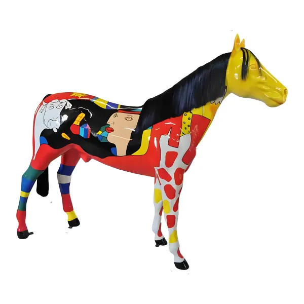Figura dekoracyjna Koń wym. 200×240cm z żywicy