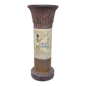 Figura dekoracyjna Kolumna egipska H: 90cm z żywicy - zdjęcie 2