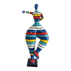 Figura dekoracyjna Figura tańcząca H: 132cm z żywicy