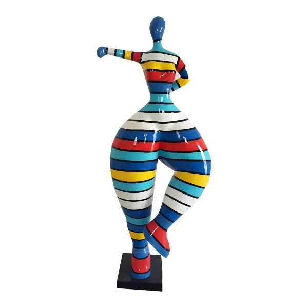 Figura dekoracyjna Figura tańcząca H: 132cm z żywicy