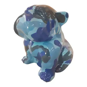 Figura dekoracyjna Pies bulldog H: 40cm z żywicy - zdjęcie 2