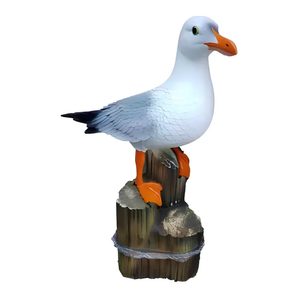 Figura dekoracyjna Mewa H: 40cm z żywicy