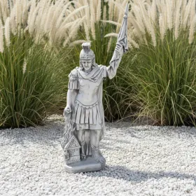 Figura ogrodowa Św. Florian H: 100cm betonowa - zdjęcie 1