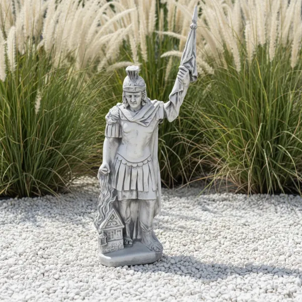 Figura ogrodowa Św. Florian H: 100cm betonowa